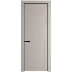 Межкомнатная дверь эмаль Profil Doors 25PA сэнд глухая