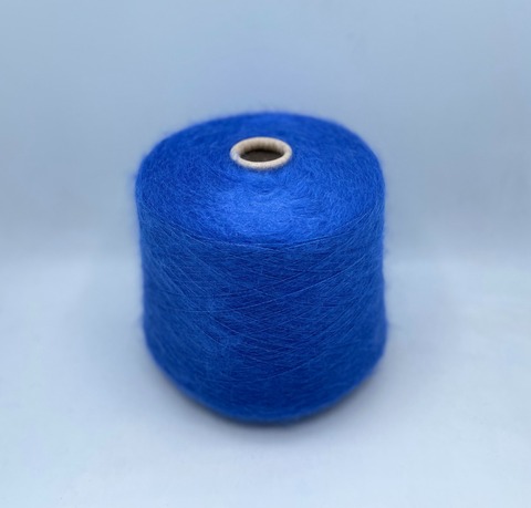 FILCOM (пр.Италия), art.Aurora, 850м/100 гр. 70% Суперкидмохер 30%Шелк , цвет-Синий арт-31281