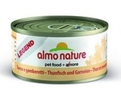 Консервы (банка) Almo Nature Legend Adult Cat Tuna&Shrimps