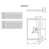 Душевой поддон 90х160 см Radaway Argos D 4AD916-01