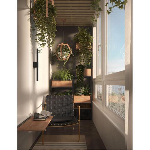 Уличный настенный светодиодный светильник Arte Lamp CALAMARO A5191AL-2BK