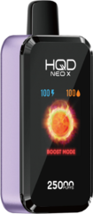Одноразовая электронная сигарета HQD Neo X 25000 - Ягодный Микс (25000 затяжек)