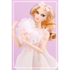 Мизи Долина Кукол Блондинка в Белой Ночнушке Глория