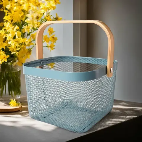 Декоративная корзина Åmot, 25х18х22, АБС пластик