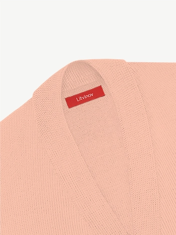 Кардиган с пуговицами из экохлопка