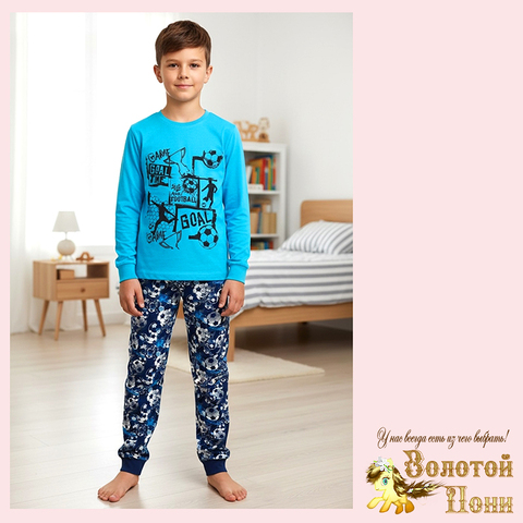 Пижама хлопок м (9-12) 251204-W2003