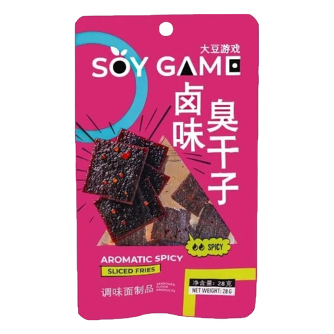 SOY GAME Пряные Слайсы ароматные 28гр