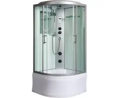 Душевая кабина WeltWasser (ВельтВассер) Halle 904, с высоким поддоном, с электрикой и ГМ, 90x90x217