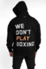 Худи Boxraw We Don't Play Boxing Черный