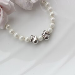 Бусина спейсер, 9*9 мм, родий, П079