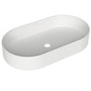 Aqueduto ESP0220 AQD ESPIRAL Раковина накладная овальная 600*390, белый матовый
