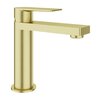 Aqueduto GEO0250 AQD GEOMETRICO Смеситель для раковины M, шлифованное золото