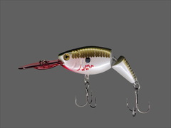 Воблер 2 сост. JOINTED SHAD RAP 70mm 13гр 2,1 - 4,5м #BOF (реплика)
