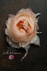 Видео-мастер-класс "Английская роза из шелка"