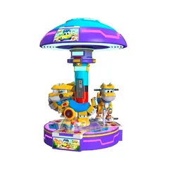 Детская карусель «Робо-машины»