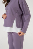Костюм для беременных 17544 темная лаванда