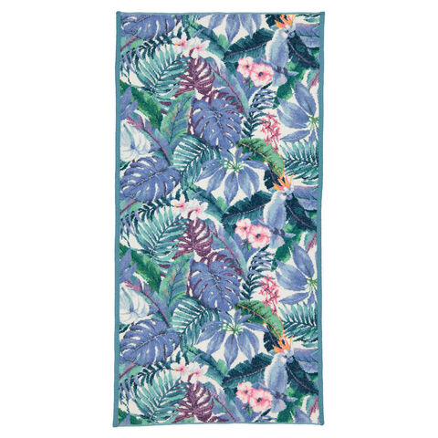 Полотенце 50x100 Feiler Tropical Bird Seagreen бирюзовое