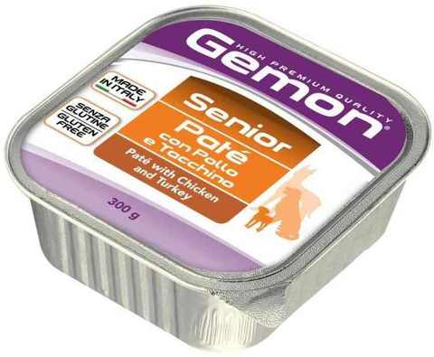 Gemon Dog Senior Pate with Chicken & Turkey