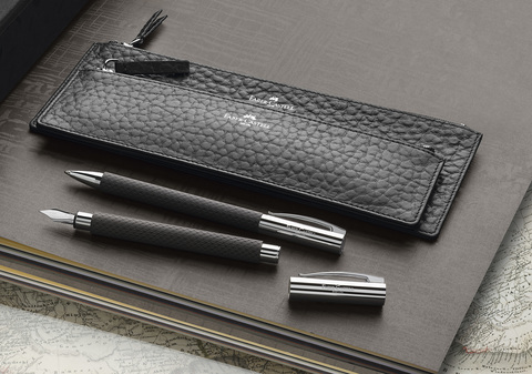 Шариковая ручка Faber-Castell Ambition OpArt Black Sand