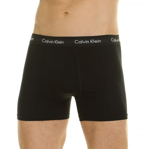 Мужские трусы боксеры черные Calvin Klein 44795