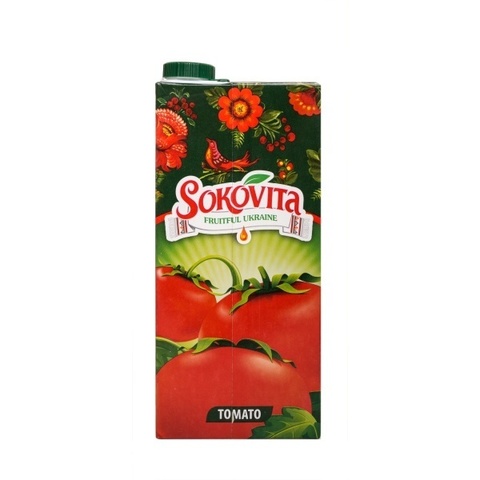 Сок «Соковита» томатный, 0,95л