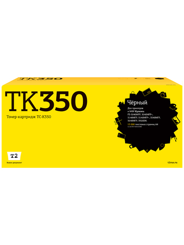 TC-K350 Тонер-картридж T2 для Kyocera FS-3040MFP/3140MFP/3540MFP/3640MFP/3920DN (15000 стр.) с чипом