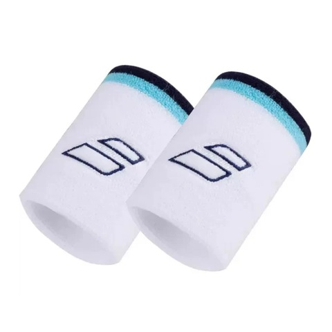 Набор напульсников Babolat TERRY JUMBO WRISTBAND (10x8см) White/Estate Blue