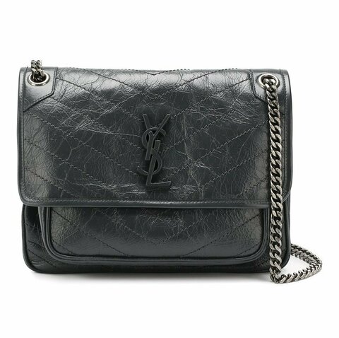 Сумка Saint Laurent Niki Medium темно-серый