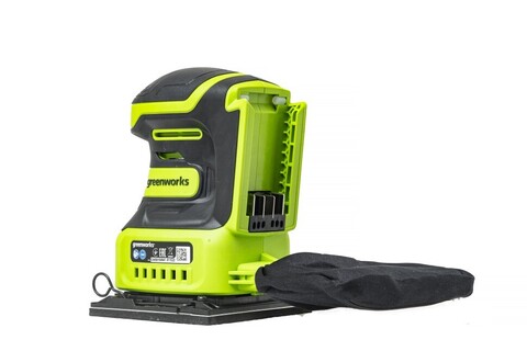 Плоскошлифовальная машина Greenworks G24SS14, 24v, без АКБ и ЗУ (аккумуляторная)
