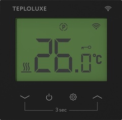Терморегулятор электронный Теплолюкс Pontus WiFi черный
