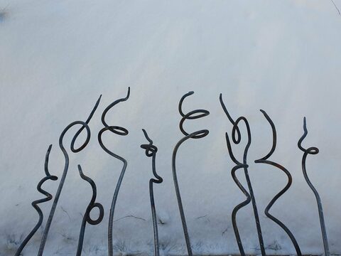 Садовый декор Спираль СД0002