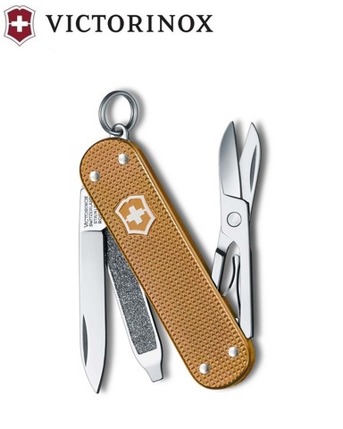 Нож-брелок Victorinox Classic Alox Colors, Wet Sand (0.6221.255G)