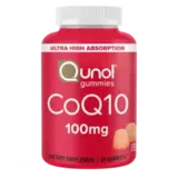 Коэнзим Q10, Coenzyme CoQ10, Qunol, 60 жевательных таблеток 1