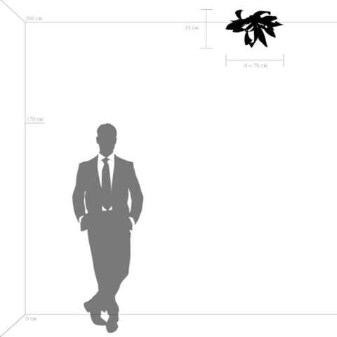 Потолочная люстра Lightstar Turbio 754169