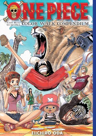 Артбук One Piece Color Walk Compendium: East Blue to Skypiea (на английском языке)
