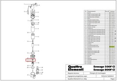 Сальник механический QUATTRO ELEMENTI Sewage 500F Ci (910-157-17)