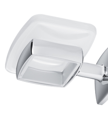 Стеклянная мыльница с настенным держателем AM.PM  GEM - A9034200