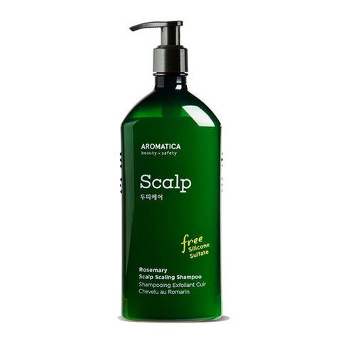 Aromatica Rosemary Scalp Scaling Shampoo - Бессульфатный укрепляющий шампунь с розмарином