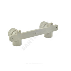 Планка PP-R монтажная серая Дн 25х1/2" ВР под смеситель VALFEX 10124025Г