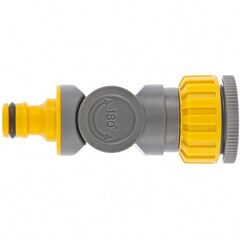 Соединитель штуцерный с внутренней резьбой 1/2-3/4, с шарниром Palisad Luxe