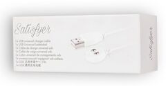 Белый магнитный кабель для зарядки Satisfyer USB Charging Cable - 