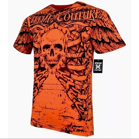 Xtreme Couture | Футболка мужская ANATOMY ORANGE X792OR от Affliction перед