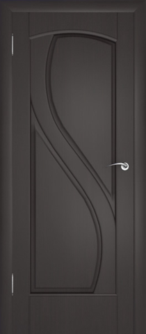 Дверь Ростра Камелия, ПВХ, цвет венге, глухая