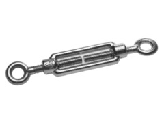 ЗУБР DIN 1480, М12, кованая натяжная муфта, 4 шт, талреп кольцо-кольцо, Профессионал (4-304375-12)