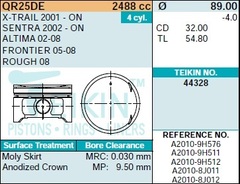Поршень двигателя TEIKIN 44328 STD (4шт/упак)