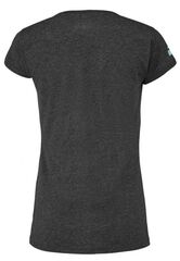 Женская теннисная футболка Babolat Exercise Flag Tee Woman - black heather