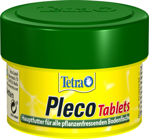 Tetra Pleco Tablets корм со спирулиной для сомов и донных рыб 58таб