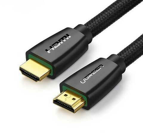 Кабель UGREEN HD118 40416 HDMI Male To Male IC Cable With Braid 15m, Black