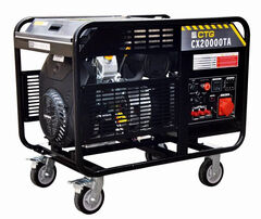 Генератор бензиновый CTG CX20000TA - [15,5 кВт / 380V / Lifan 2V90F] трехфазный