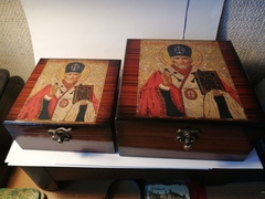 Шкатулки с изображением икон